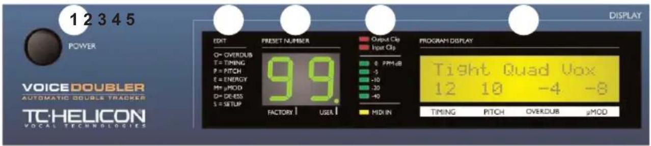 TC HELICON VoiceDoubler - VORDERSEITE - 1