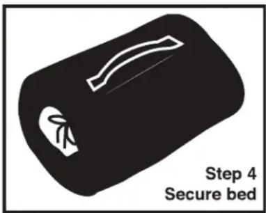 COLEMAN QuickBed Wrap ‘N’ Roll - Storage Steps - 3