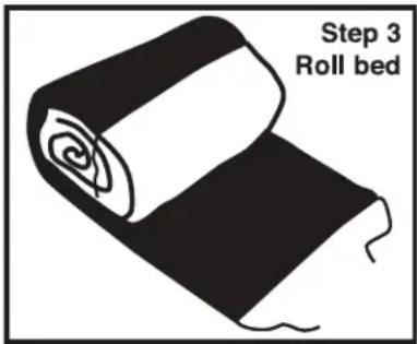 COLEMAN QuickBed Wrap ‘N’ Roll - Storage Steps - 2