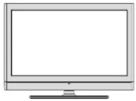 TechLine TL-26LC740 - LCD-TV und Bedientasten - 1