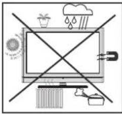 TechLine TL-26LC740 - Warning - 1