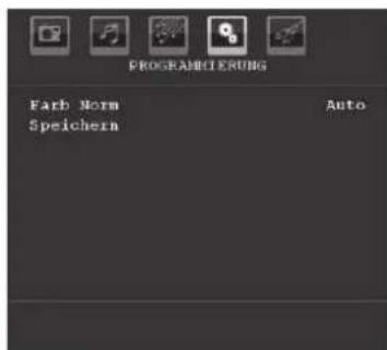 TechLine TL-26LC740 - Menü Programmierung in den AV-Modi - 1