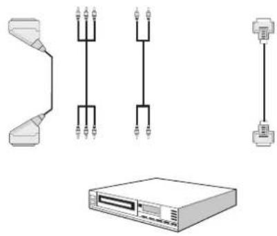 TechLine TL-26LC740 - Connecting to a DVD Player - 1