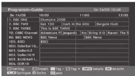 TechLine TL-22LC741 - Elektronischer Programmführer (EPG) - 1