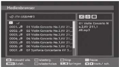 TechLine TL-22LC741 - Wiedergeben von MP3-Dateien - 1