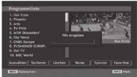 TechLine TL-22LC741 - Kanäle sperren - 1