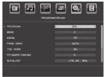 TechLine TL-22LC741 - Menü Installation - 1