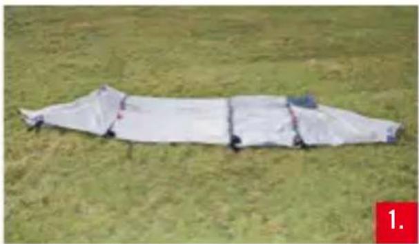Tatonka Orbit 3 - VORBEREITUNG / AUSBREITEN DES ZELTES - 1