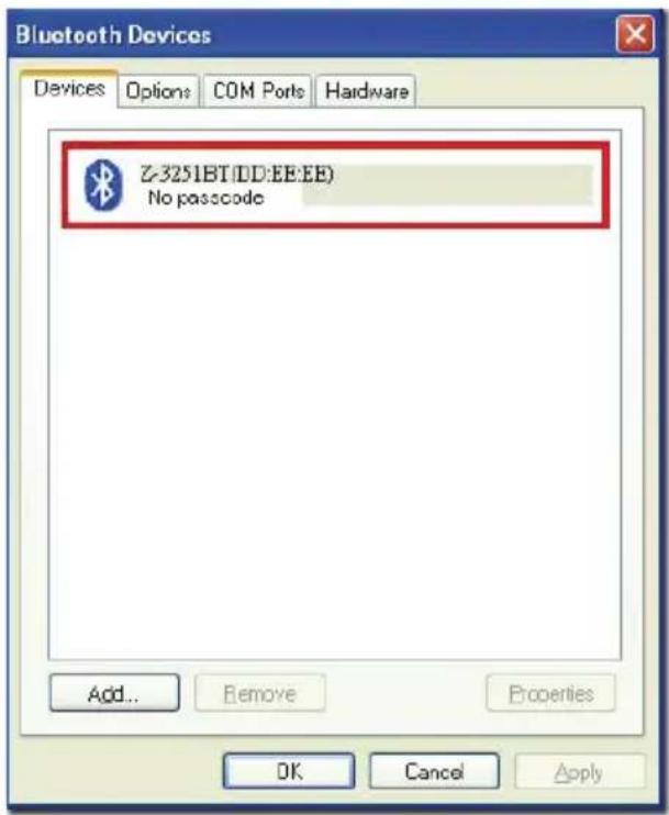 Zebex Z-3250 - SPP Master Mode - 5