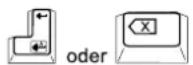 Triumph-Adler Twen T 180 DS - B) Blattbezogen mit den Papierbewegungstasten - 1