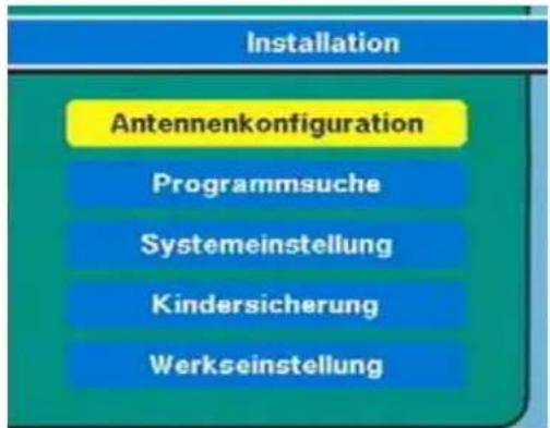 ZEHNDER ZX 900 - Antennenkonfiguration – für Mehrsatellitenempfang - 1