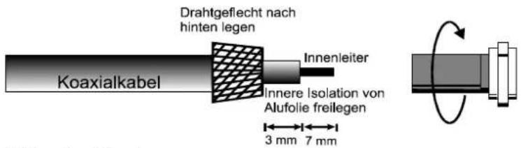 ZEHNDER ZX 900 - Satellitensignal-Anschluß "SAT ANT IN" - 1