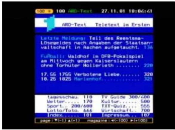 ZEHNDER ZX 900 - Videotextempfang TEXT (speichert bis zu 800 Seiten) - 1