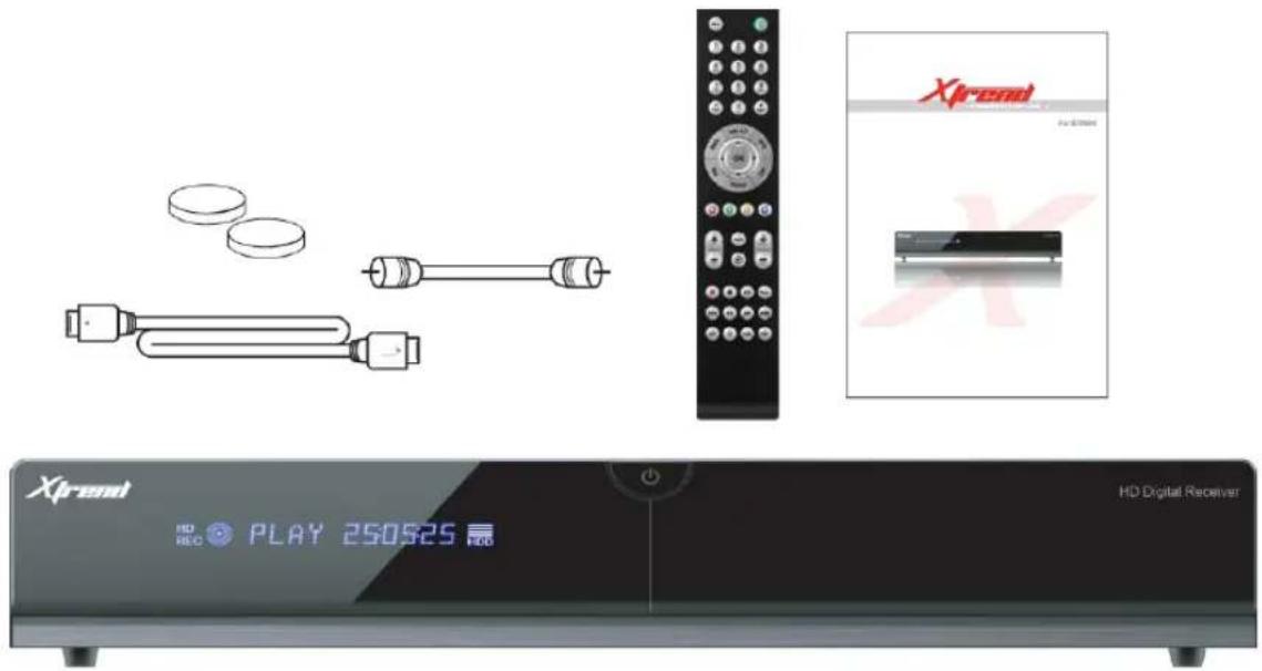 Xtrend ET9500 - Abfallanweisungen gemäss 'WEEE' Symbol. - 1