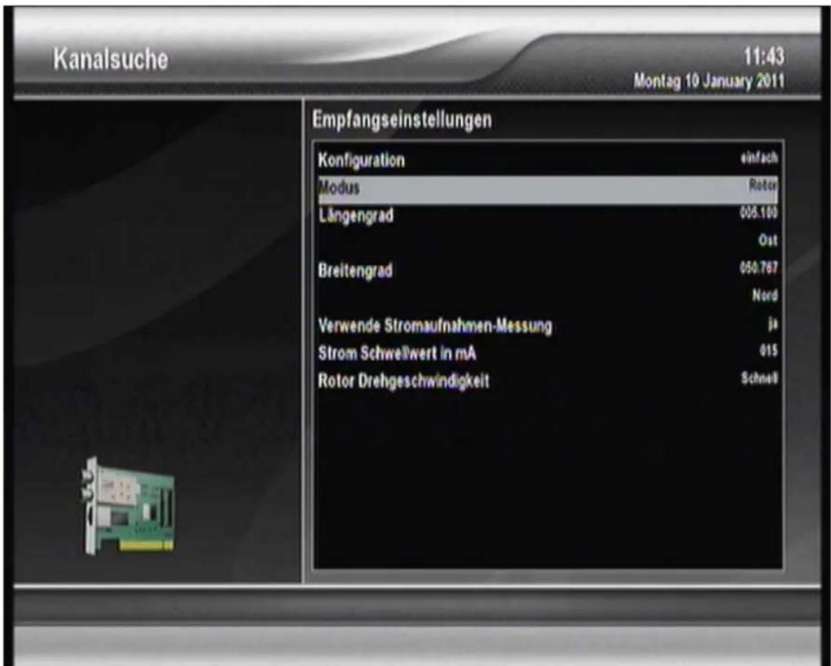 Xtrend ET9000 - Motor mit USALS (DVB-S/S2) - 1