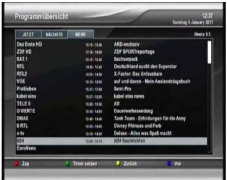 Xtrend ET9000 - Multi-Sender EPG - 3