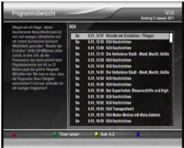 Xtrend ET9000 - Einfach EPG - 1