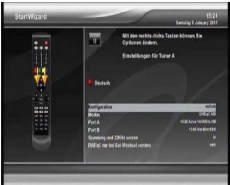 Xtrend ET9000 - Tuner Einstellungen - 1