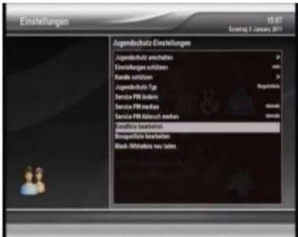 Xtrend ET9000 - Kinder- und Jugendschutz - 7