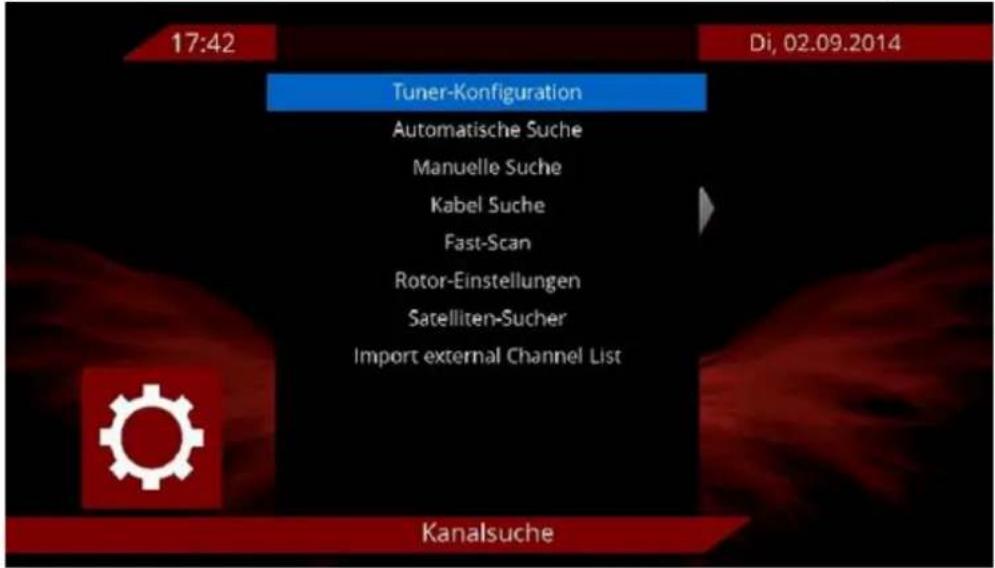 Xtrend ET8500 - Schri 7. Automasche Suche & Manuelle Suche - 1