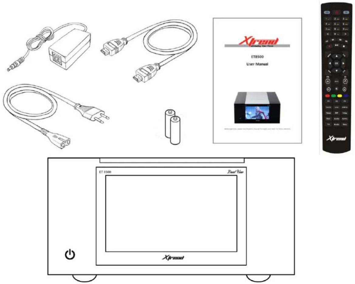 Xtrend ET8500 - Technische Daten - 1