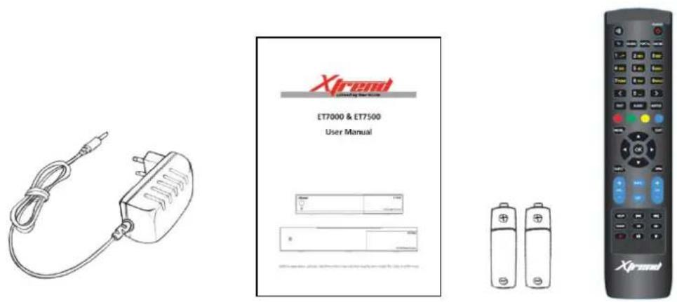 Xtrend ET7500 - Technische Daten - 1