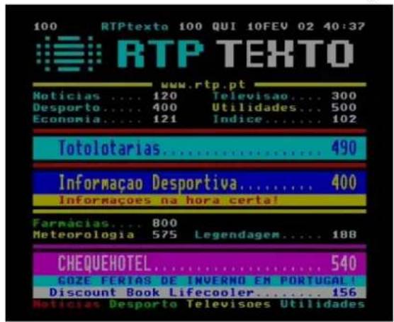 Xtrend ET6500 - Teletext - 2