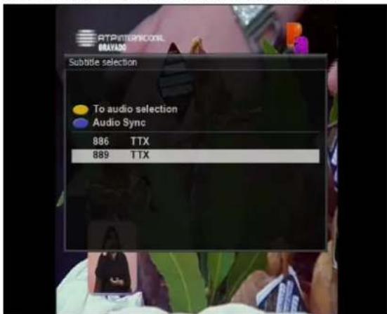 Xtrend ET6500 - Untertitel - 2