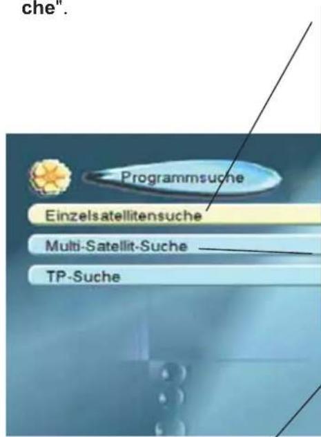 ZEHNDER ZX 755e - Alle Programme eines Satelliten suchen (Automatische Suche) - 1