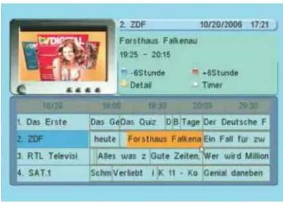 ZEHNDER ZX 755e - Der elektronische Programmführer - 1