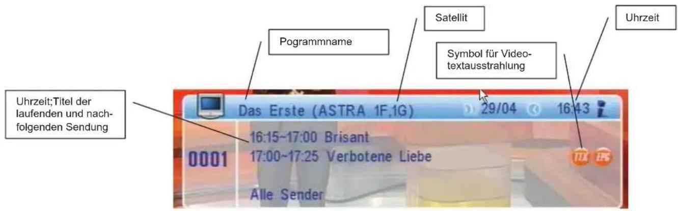 ZEHNDER ZX 755e - Programminformation INFO - 1