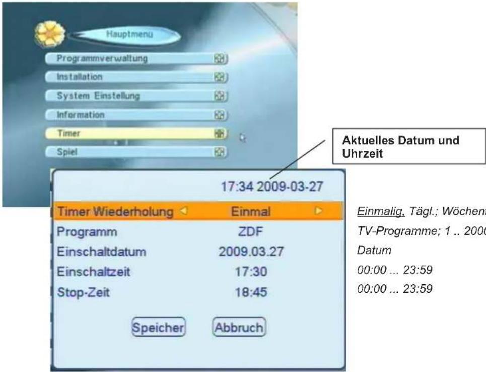 ZEHNDER ZX 750 - Timer einfache Ein-/Ausschaltfunktion, für bis zu 8 Timer täglich, wöchentlich, ..... - 1