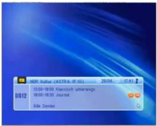 ZEHNDER ZX 750 - Umschalten zwischen TV- und Radiobetrieb - 1