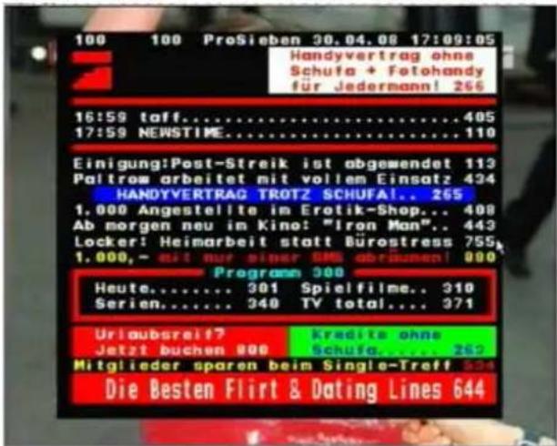 ZEHNDER ZX 750 - Videotextempfang TEXT (speichert bis zu 800 Seiten) - 1