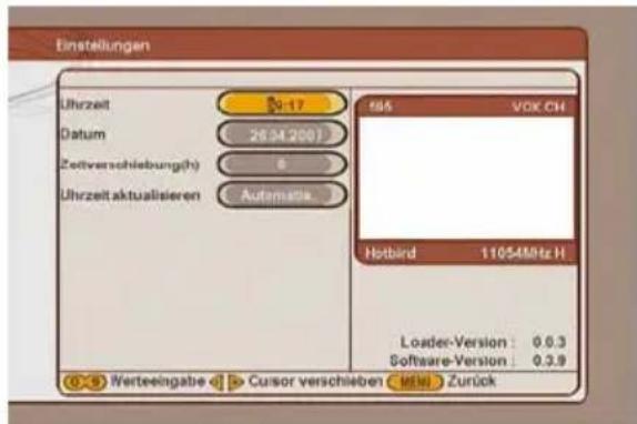 ZEHNDER ZX 710 - DATUM UND UHRZEIT - 1