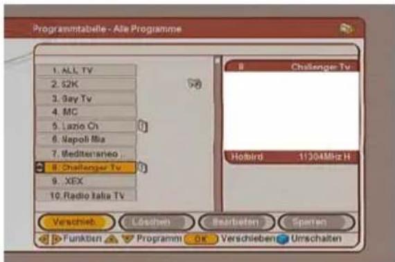 ZEHNDER ZX 710 - PROGRAMMTABELLE - 1