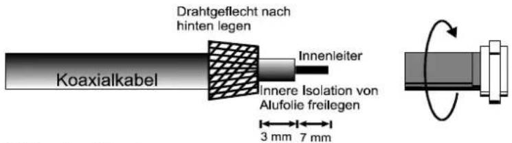ZEHNDER ZX 69 - Satellitensignal-Anschluß "SAT ANT IN" - 1