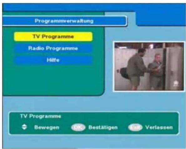 ZEHNDER ZX 69 - (Programmliste einsehen, sortieren, löschen, sperren, umbenennen) - 1