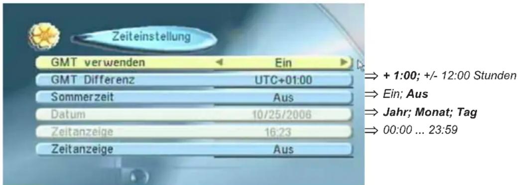 ZEHNDER ZX 68 - Zeiteinstellung - 1