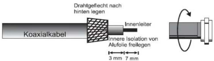 ZEHNDER ZX 68 - Satellitensignal-Anschluß "SAT ANT IN" - 1