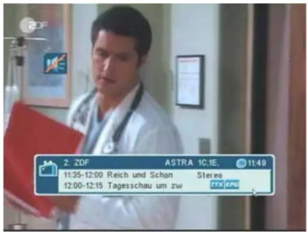 ZEHNDER ZX 68 - TV-Betrieb ein-/ausschalten - 1