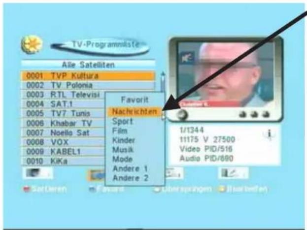 ZEHNDER ZX 68 - Favorit Programme in eine von 8 Favoritenprogrammlisten aufnehmen (BLAU - Taste) - 1