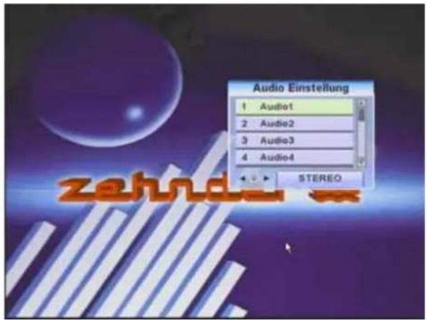 ZEHNDER ZX 67 - Tonart und Sprache wählen - 6
