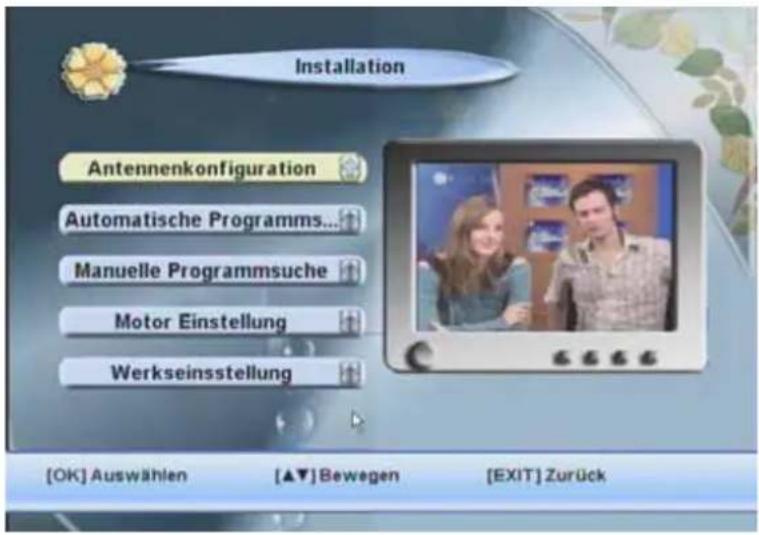 ZEHNDER ZX 67 - Antennenkonfiguration – für Mehrsatellitenempfang - 1
