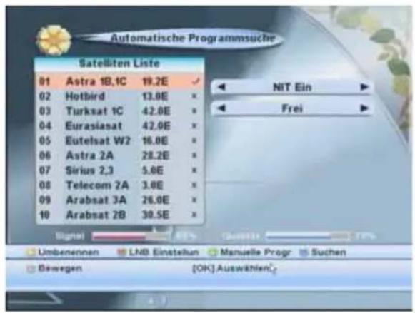 ZEHNDER ZX 67 - Programmsuche mit Drehantennen und DiSEqC 1.2 - 3