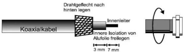 ZEHNDER ZX 67 - Satellitensignal-Anschluß "SAT ANT IN" - 1
