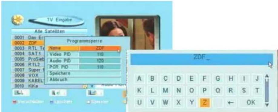 ZEHNDER ZX 620 - Bearbeiten Programmnamen ändern ( GELB - Taste) - 2