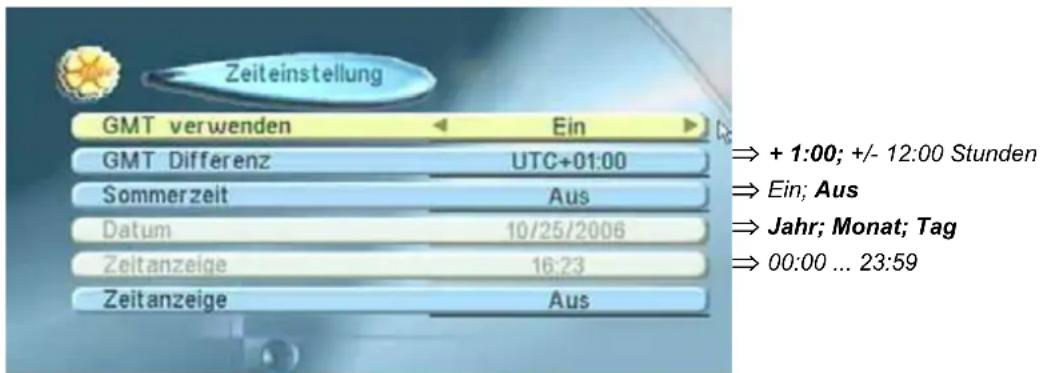 ZEHNDER ZX 620 - Zeiteinstellung - 1