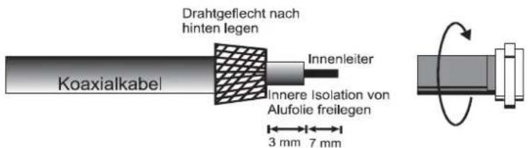 ZEHNDER ZX 2710 Hue - Satellitensignal-Anschluß "SAT ANT IN" - 1