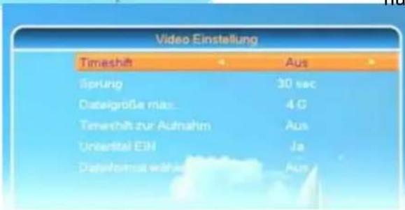 ZEHNDER ZX 2700 HU - Video Einstellungen - 2